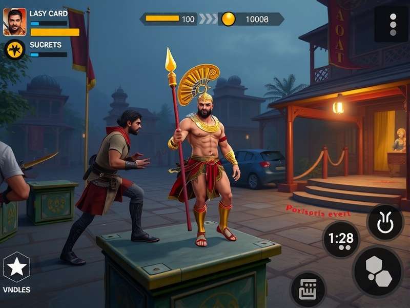 Gachibowli Gladiator character progression screen